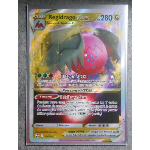 Regidrago V Star 136/195 - Eb12 - Tempête Argentée - Vf