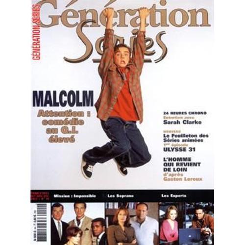 Generation Series N° 44 : Malcolm--24 Heures Chrono--Ulysse 31--Homme Qui Revient De Loin--Mission Impossible--Les Soprano--Les Experts