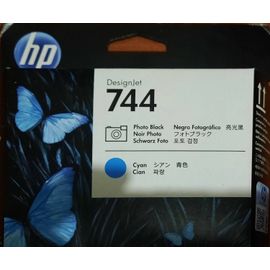HP 744 - Cyan, photo noire - tête d'impression - pour DesignJet Z2600 PostScript, Z5600 PostScript