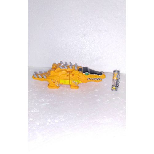 Power Rangers Dino Super Charge Zord Dino Deinosuchus Orange 