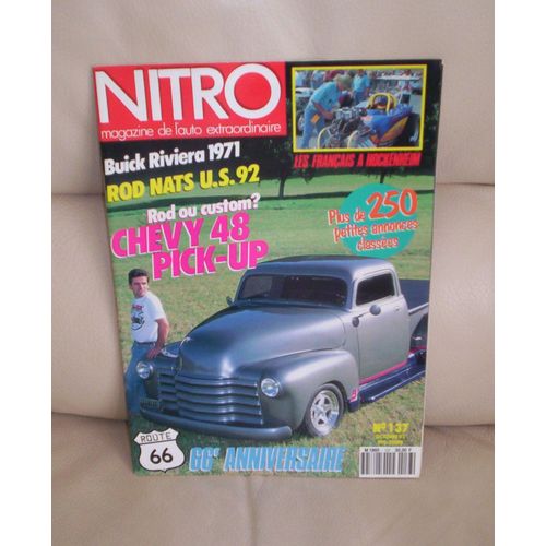 Nitro N° 137 - Chevrolet 48 Pick-Up - Buick Riviera 1971 - Cadillac 1960 - Oldsmobile Cutlass 1962 - Ford 1927 Track-T...