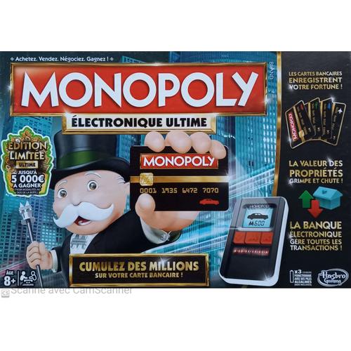 Monopoly Electronique Ultime pas cher - Jeux de société - Achat moins cher