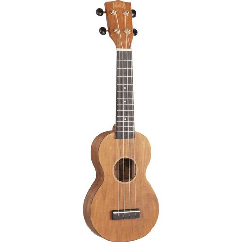 Mahalo Ms1-Tbr - Ukulélé Soprano Slim Naturel Satin + Housse