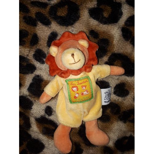 Mini Doudou Lion Les Loustics Moulin Roty 