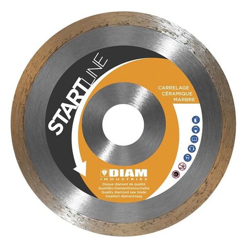 Disque diamant standard Ø125/22,23mm - DIAM INDUSTRIES - CR60125