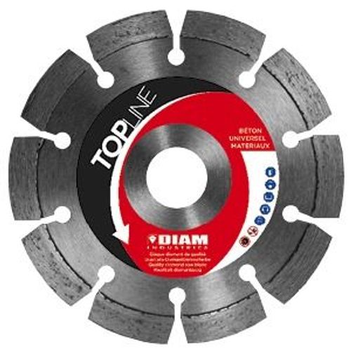 Disque diamant à rainurer Ø150 - DIAM INDUSTRIES - TRB150