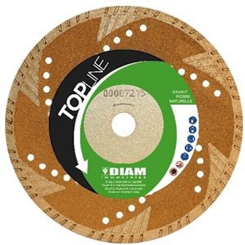 Disque diamant Ø125x22,3mm Granit/pierre naturelle - DIAM INDUSTRIES - TS80125