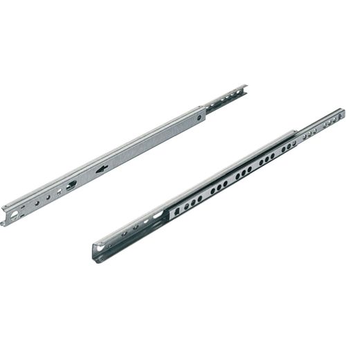 Paire de coulisse à billes rainure de 17mm longueur 246mm - HAFELE - 450.25.425
