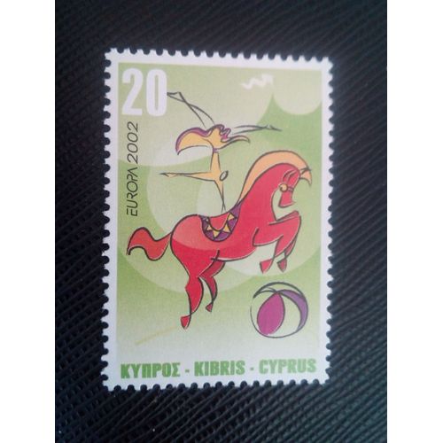 Timbre Chypre Y T 998 Europa (C.E.P.T.) - Cirque 2002 ( 071106 )