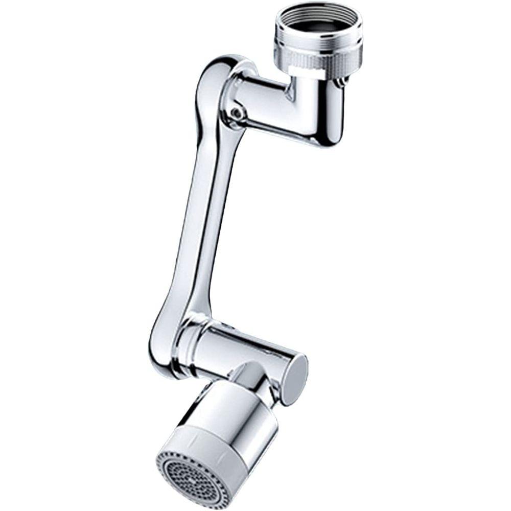 Aérateur de robinet pivotant, robinet rotatif à 1080 °, rallonge de robinet,  pour la fixation du