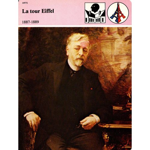 Fiche Edito-Service Histoire La Tour Eiffel 1887-1889
