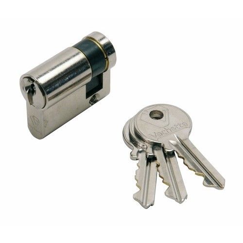 Demi cylindre - 40 x 10 mm - First 5000 - s'entrouvrant - nickelé VACHETTE