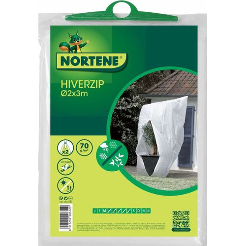 Lot De 2 Housses D'hivernage ""Hiverzip"" - 2 X 3 M