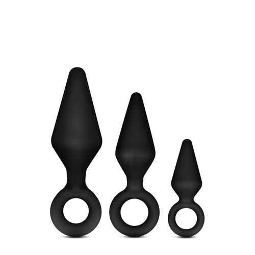 Anal Adventures Platinum - Assortiment De Plugs Anaux En Silicone