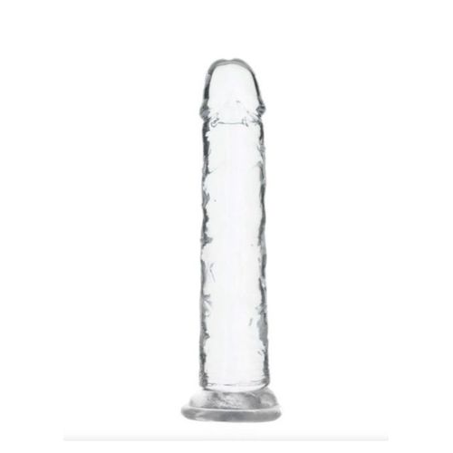 Crystal Addiction - Godemich? Transparent - 18 Cm