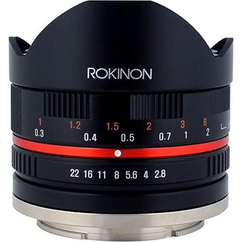 Objectif Rokinon 8mm F2.8 E-Mount
