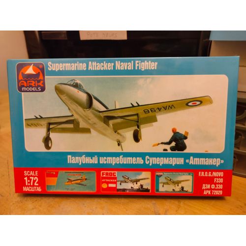 Maquette Avion 1/72 Ark Models : Supermarine Attacker Naval Fighter