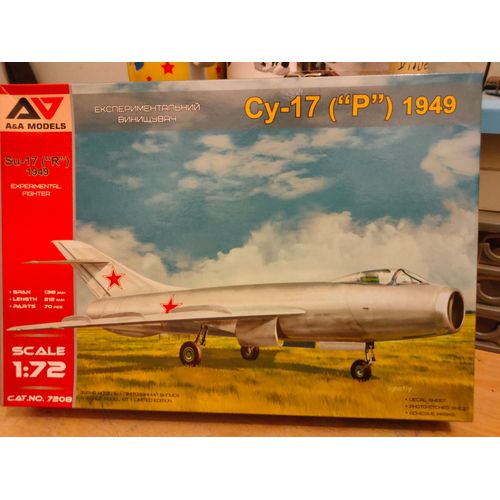 Maquette Avion 1/72 A & A Models : Su-17 ''r'' ( 1949 )