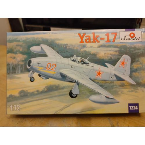 Maquette Avion 1/72 Amodel : Yak-17