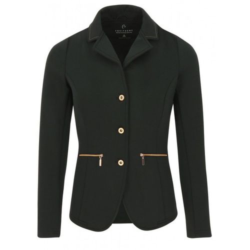 Veste De Concours Équitation Equithème "Athens" - Couleur : Noir, Taille : 36, Taille : Femme