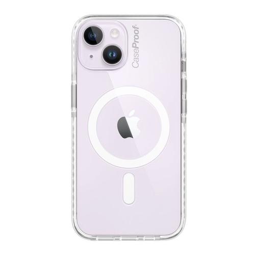 Iphone 14 Plus - Protection 360° Antichoc - Transparent Magsafe Série Shock