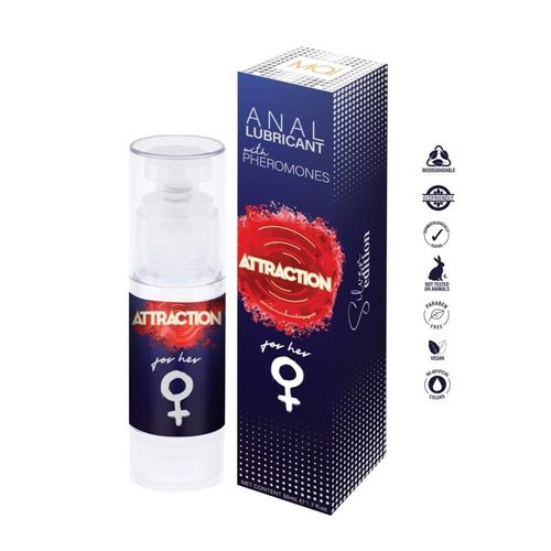 Lubrifiant Anal Aux Phéromones Pour Femme - Attraction