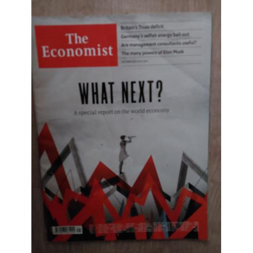 The Economist, N°41, What Next? A Spécial Report On The World Economy