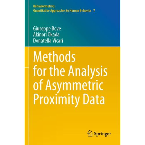Methods For The Analysis Of Asymmetric Proximity Data