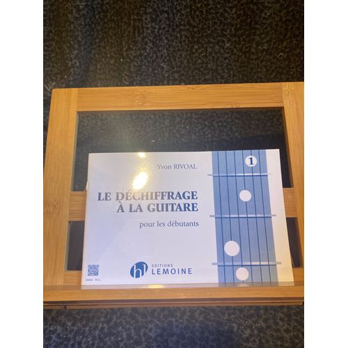 Yvon Rivoal Le Déchiffrage A La Guitare Volume 1 Partition Éditions Lemoine