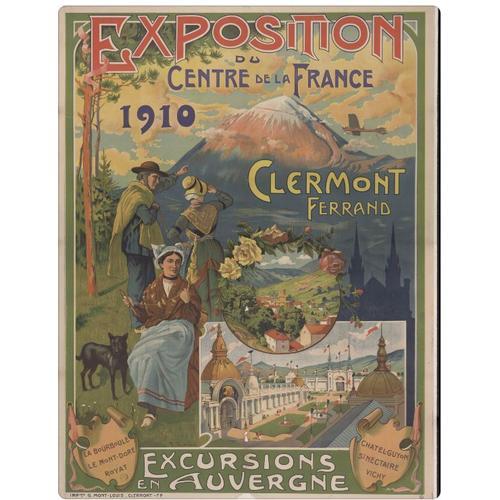 Affiche Clermont Ferrand 1910