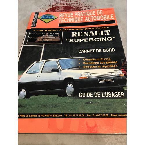 Revue Pratique De Technique Automobile Renault Supercinq