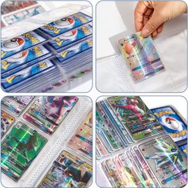 Classeur De Cartes à Collectionner 4 Poches, Porte-cartes De 440 Poches