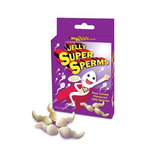 Bonbons Spermatozoïdes Pina Colada Jelly Sperms