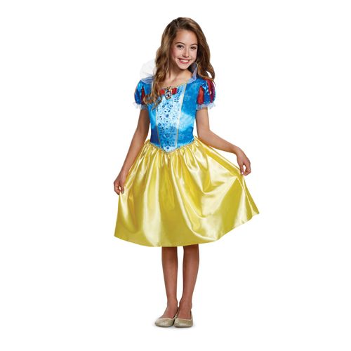 Déguisement Blanche Neige Classique Enfant - Taille: 7 - 8 Ans (124 - 136 Cm)