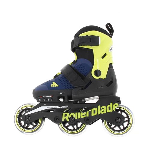 Rollers Rollerblade Microblade 3wd Bleu Royal/Lime Bleu Roy 20070