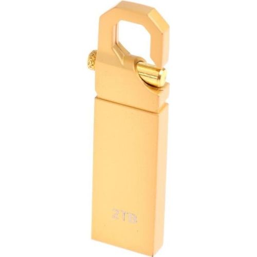 Clé USB 3.0 - YIBAR - Capacité 2TB - Doré