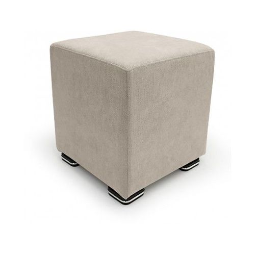 Pouf Pouf Square Tissu Dublin Taupe