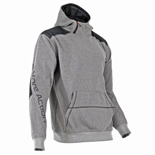 Sweat Capuche Jogging Col Haut Zippé Lma Gris 8079 Cyber T.Xxxl