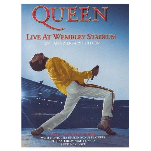 Queen - Live At Wembley Stadium - Édition Spéciale 25ème Anniversaire