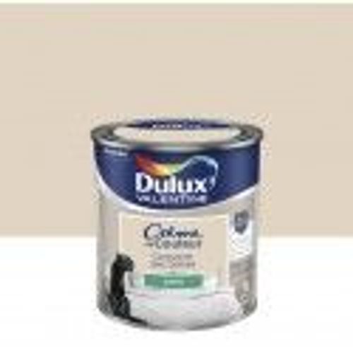 Peinture décoration finition crème de couleur satin beige caravane des sables 0.5l DULUX VELENTINE