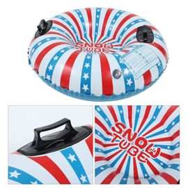 Anneau Gonflable De Ski Pour Enfants,Jouet De Neige,Planche Pvc,Traîneau Coulissant,Coussin D'alimentation,Enge - Type Sky-Blue