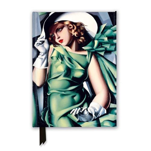 Tamara De Lempicka: Young Lady With Gloves, 1930 (Foiled Journal)