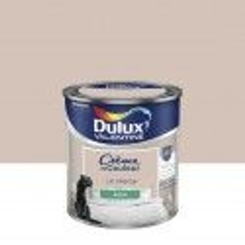 Peinture décoration finition crème de couleur satin lin intense 0.5l DULUX VELENTINE