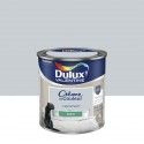 Peinture décoration finition crème de couleur satin gris hammam 0.5l DULUX VELENTINE