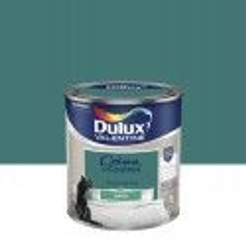 Peinture décoration finition crème de couleur satin vert eucalyptus 0.5l DULUX VELENTINE