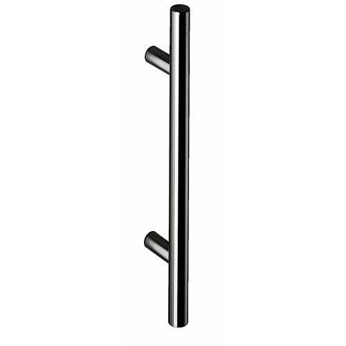 Poignée de porte battante droite - inox - longueur 600 mm - STG 112 NORMBAU