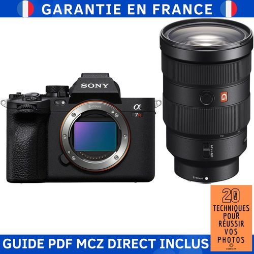 Sony A7R V + FE 24-70mm f/2.8 GM + Guide PDF MCZ DIRECT '20 TECHNIQUES POUR RÉUSSIR VOS PHOTOS'