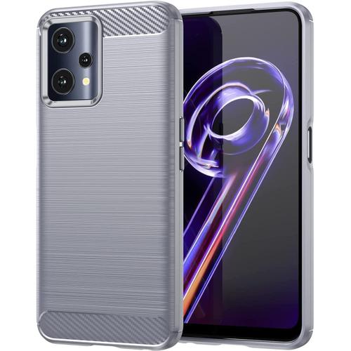 Coque Pour Realme 9 Pro,Anti-Rayures, Silicone Souple, Antichoc, Coque Étui Pour Realme 9 Pro.(Grise)