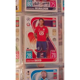Carte Rare Match Attax Topps Jonathan David
