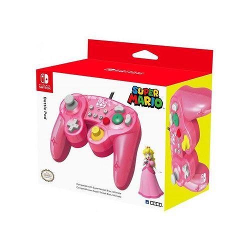 Manette Smash Bros Peach Pour Switch